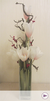 contract flowers